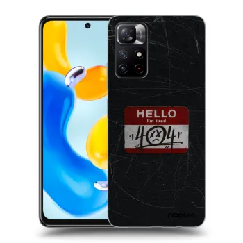 Hülle für Xiaomi Redmi Note 11S 5G - HELLO 404