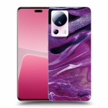 Hülle für Xiaomi 13 Lite - Purple glitter