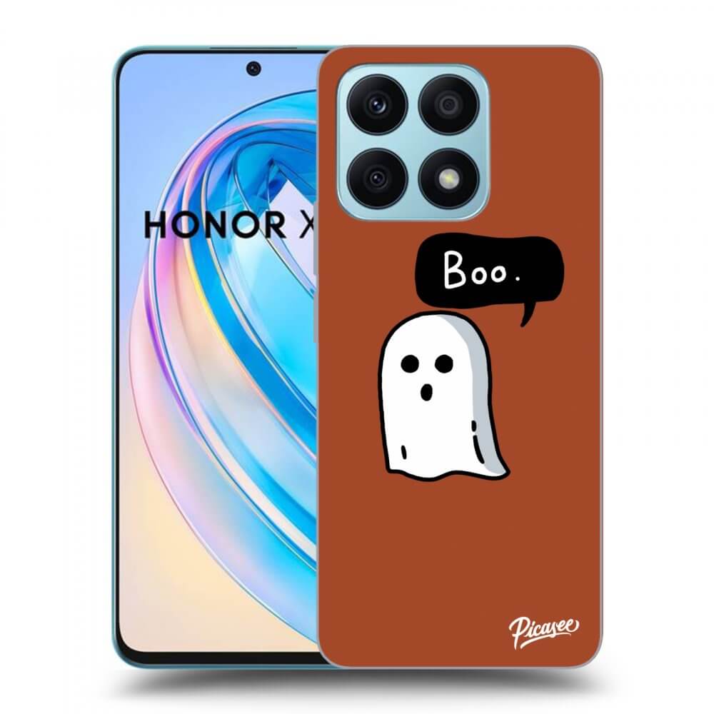 Picasee Honor X8a Hülle - Transparentes Silikon - Boo