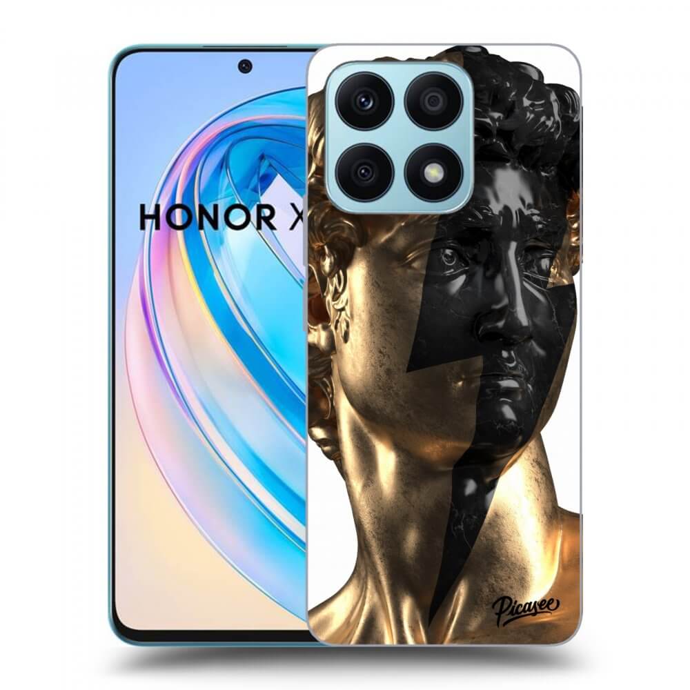 Picasee ULTIMATE CASE für Honor X8a - Wildfire - Gold