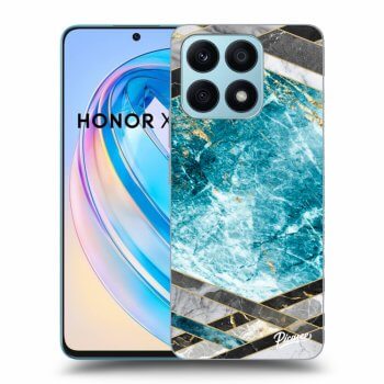 Hülle für Honor X8a - Blue geometry