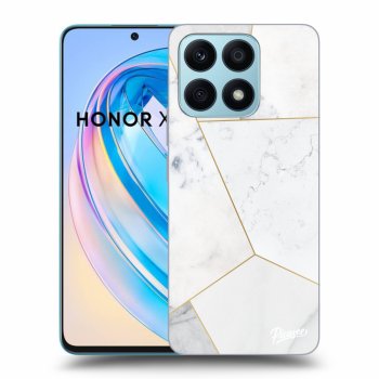 Hülle für Honor X8a - White tile