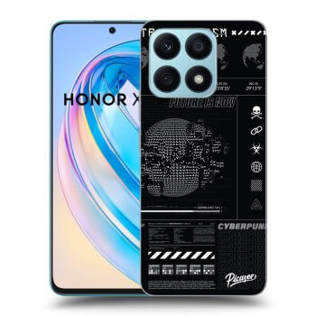 Picasee Honor X8a Hülle - Schwarzes Silikon - FUTURE