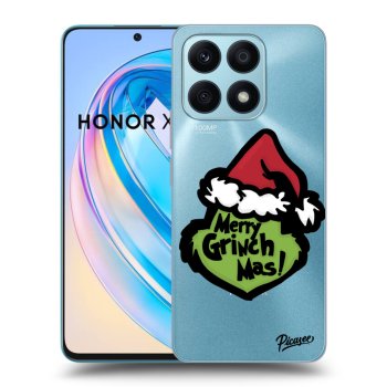 Picasee Honor X8a Hülle - Transparentes Silikon - Grinch 2
