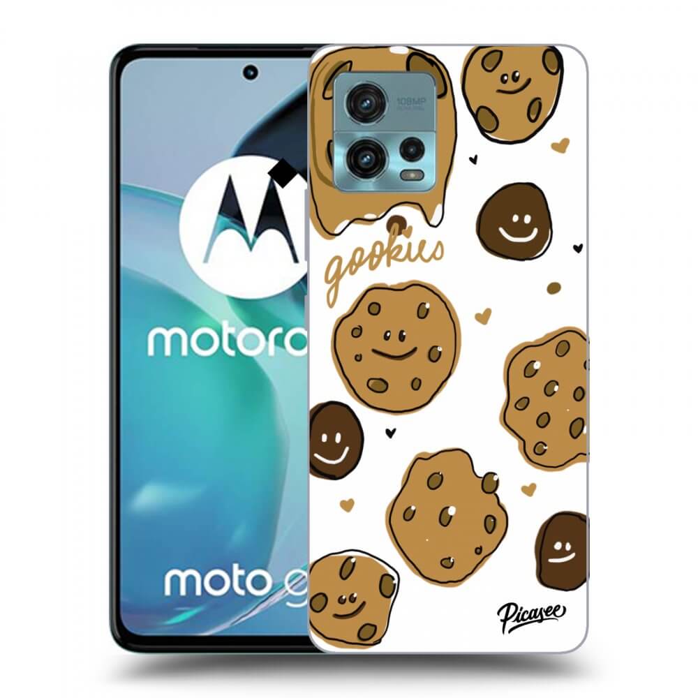 Picasee Motorola Moto G72 Hülle - Schwarzes Silikon - Gookies