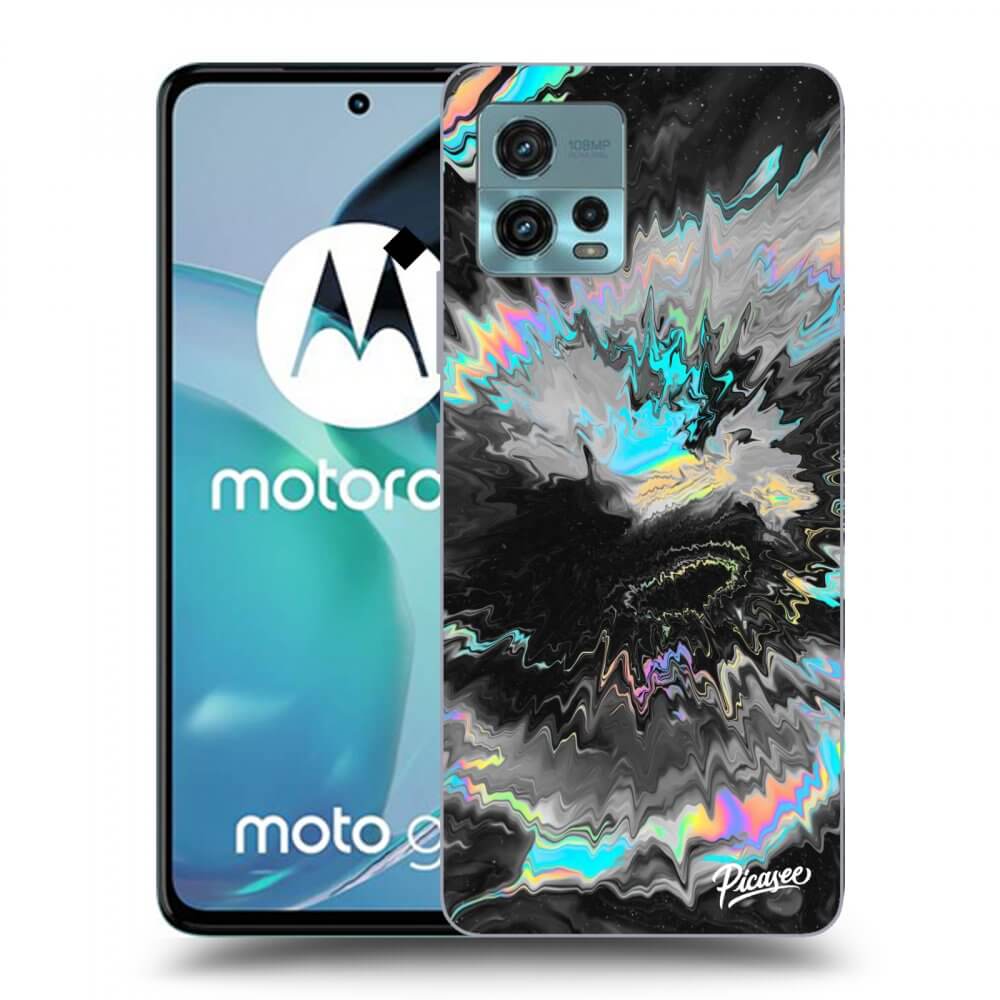 Picasee Motorola Moto G72 Hülle - Schwarzes Silikon - Magnetic