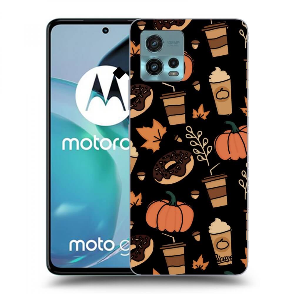 Picasee Motorola Moto G72 Hülle - Schwarzes Silikon - Fallovers