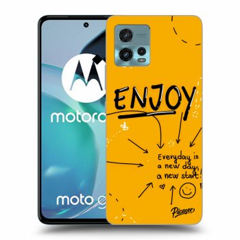 Picasee Motorola Moto G72 Hülle - Transparentes Silikon - Enjoy