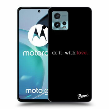 Picasee Motorola Moto G72 Hülle - Transparentes Silikon - Do it. With love.