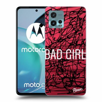 Picasee Motorola Moto G72 Hülle - Schwarzes Silikon - Bad girl