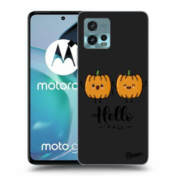 Picasee Motorola Moto G72 Hülle - Schwarzes Silikon - Hallo Fall