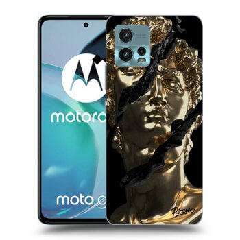 Picasee Motorola Moto G72 Hülle - Schwarzes Silikon - Golder