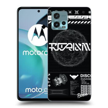 Picasee Motorola Moto G72 Hülle - Schwarzes Silikon - BLACK DISCO