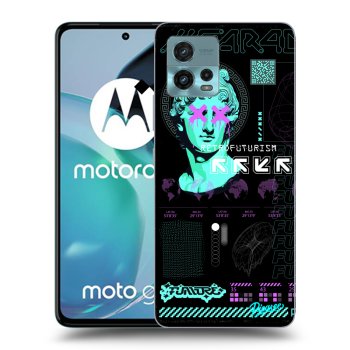 Picasee Motorola Moto G72 Hülle - Schwarzes Silikon - RETRO