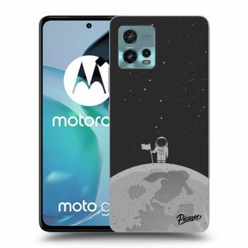 Picasee Motorola Moto G72 Hülle - Schwarzes Silikon - Astronaut