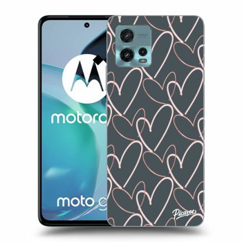 Picasee Motorola Moto G72 Hülle - Transparentes Silikon - Lots of love