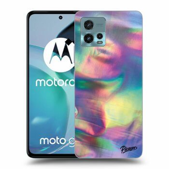 Picasee Motorola Moto G72 Hülle - Schwarzes Silikon - Holo