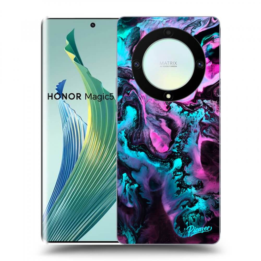 Picasee Honor Magic5 Lite 5G Hülle - Transparentes Silikon - Lean