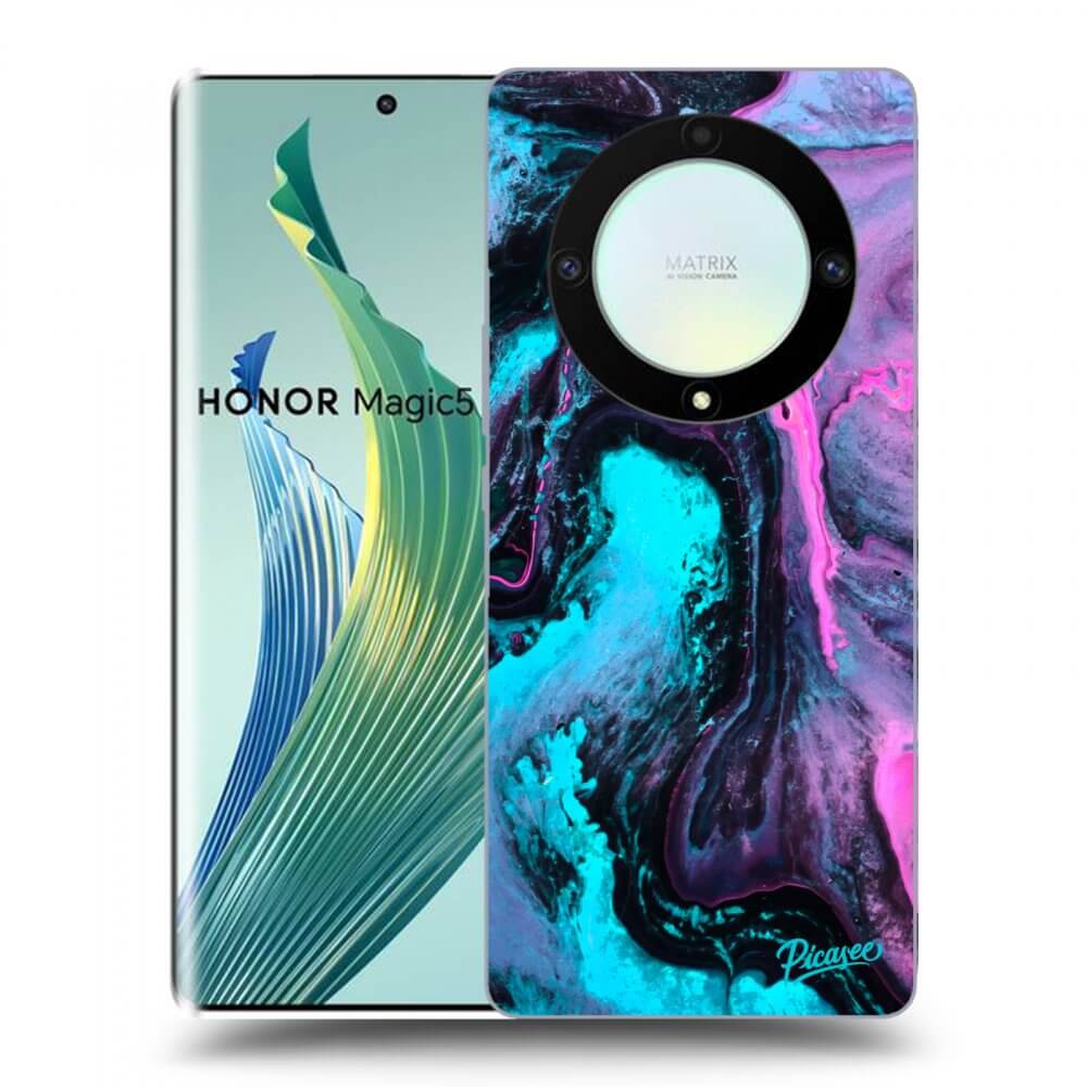 Picasee Honor Magic5 Lite 5G Hülle - Transparentes Silikon - Lean 2