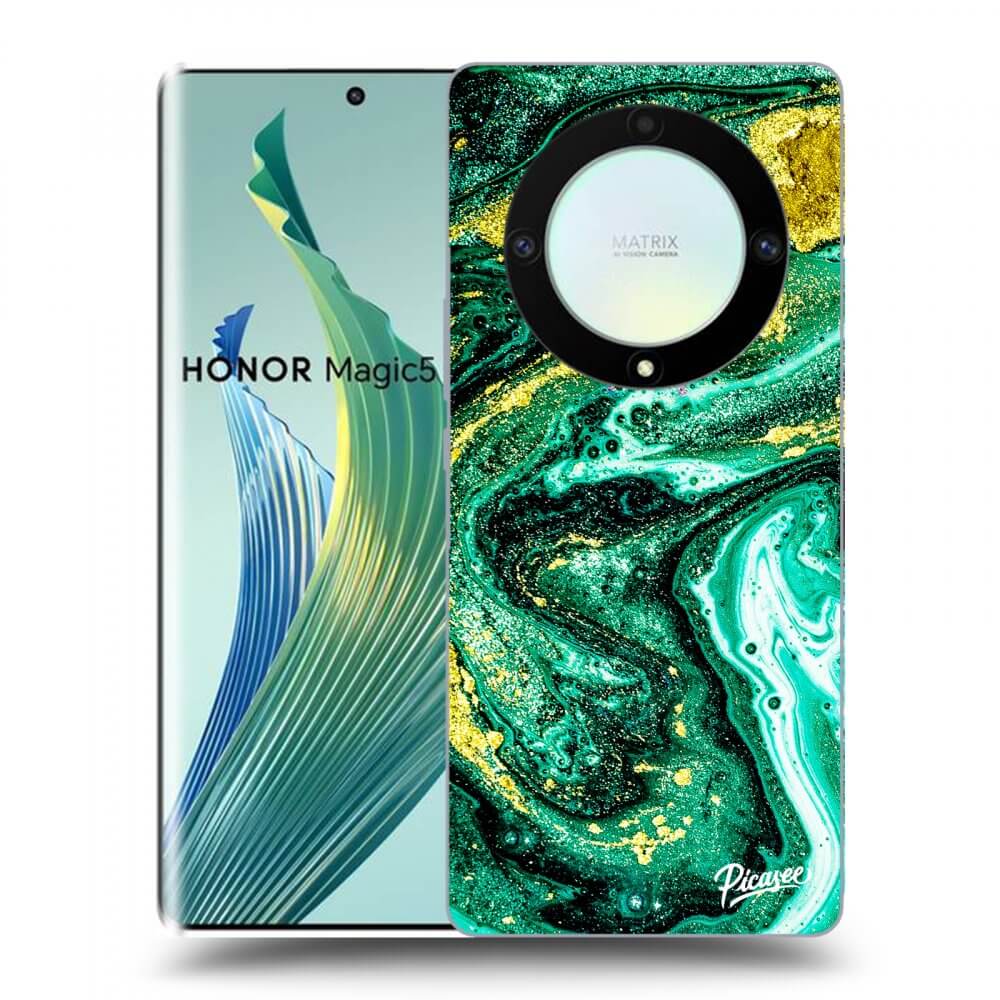 Picasee ULTIMATE CASE für Honor Magic5 Lite 5G - Green Gold
