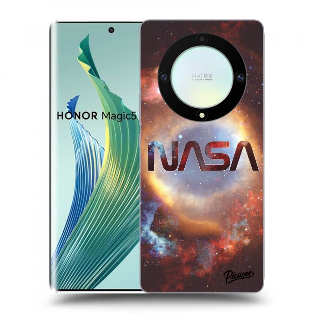 Picasee Honor Magic5 Lite 5G Hülle - Transparentes Silikon - Nebula