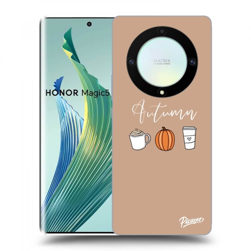 Picasee Honor Magic5 Lite 5G Hülle - Transparentes Silikon - Autumn