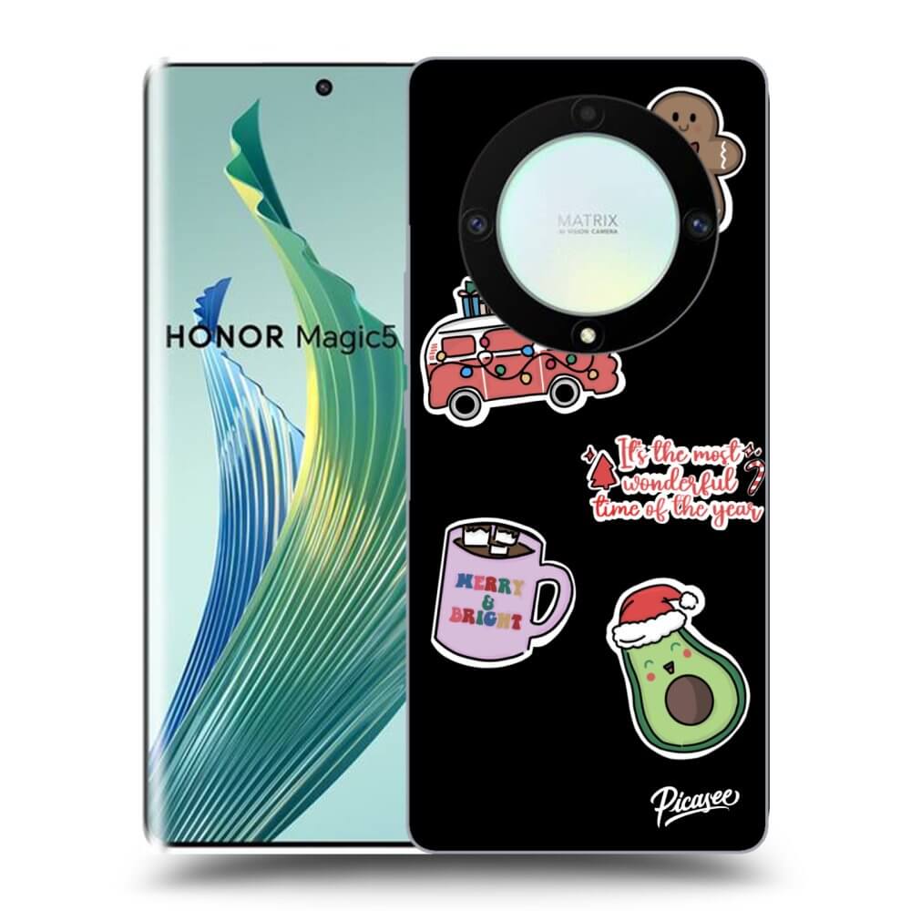 Picasee ULTIMATE CASE für Honor Magic5 Lite 5G - Christmas Stickers