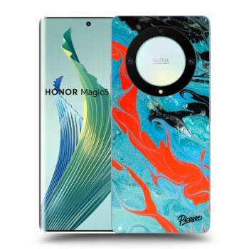 Picasee ULTIMATE CASE für Honor Magic5 Lite 5G - Blue Magma