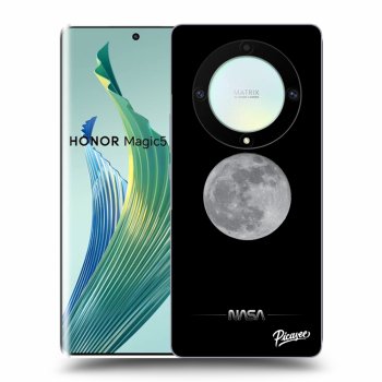 Picasee Honor Magic5 Lite 5G Hülle - Transparentes Silikon - Moon Minimal