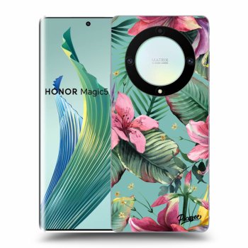 Picasee Honor Magic5 Lite 5G Hülle - Schwarzes Silikon - Hawaii