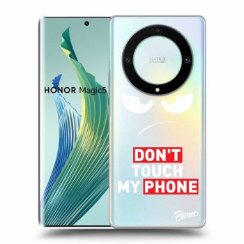 Picasee Honor Magic5 Lite 5G Hülle - Transparentes Silikon - Angry Eyes - Transparent