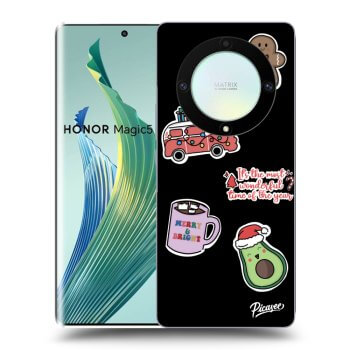 Hülle für Honor Magic5 Lite 5G - Christmas Stickers