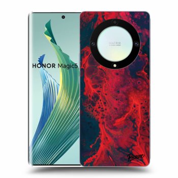 Hülle für Honor Magic5 Lite 5G - Organic red