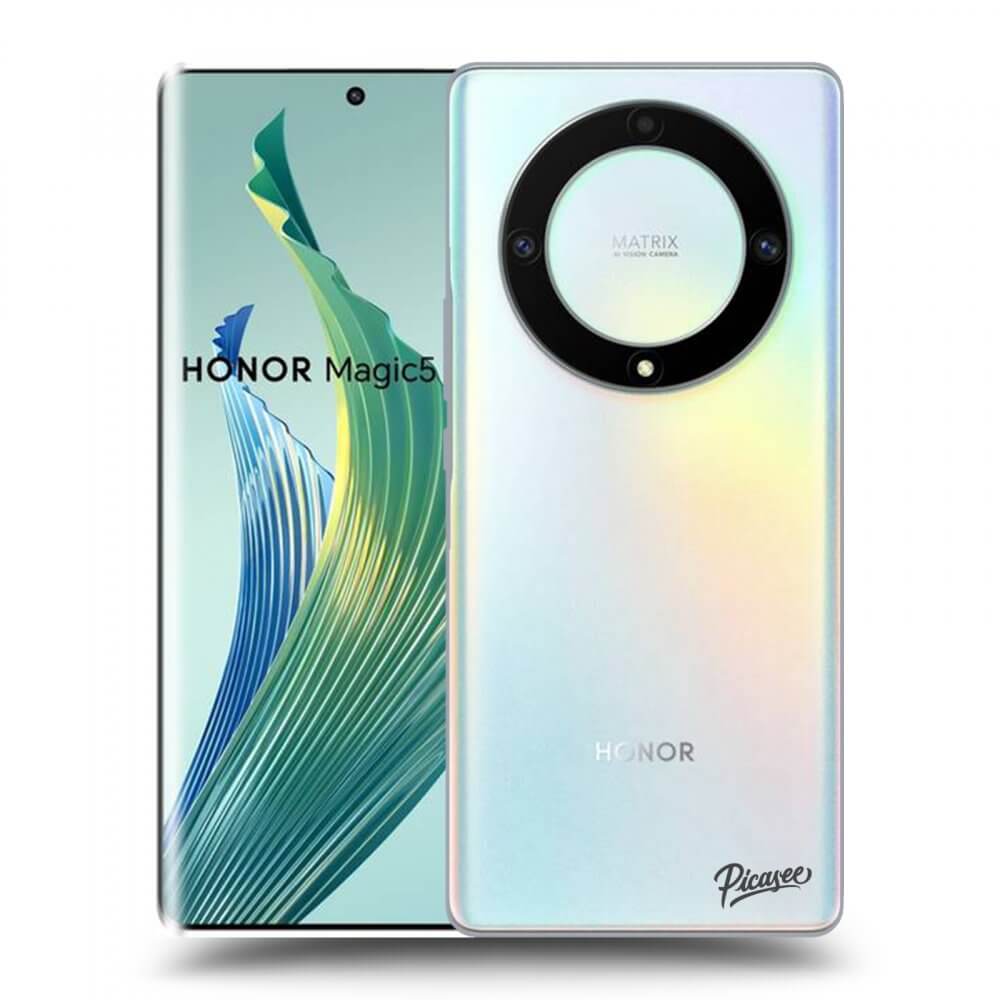 Picasee Honor Magic5 Lite 5G Hülle - Transparentes Silikon - Clear