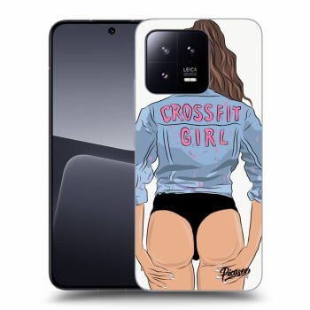 Picasee Xiaomi 13 Hülle - Schwarzes Silikon - Crossfit girl - nickynellow