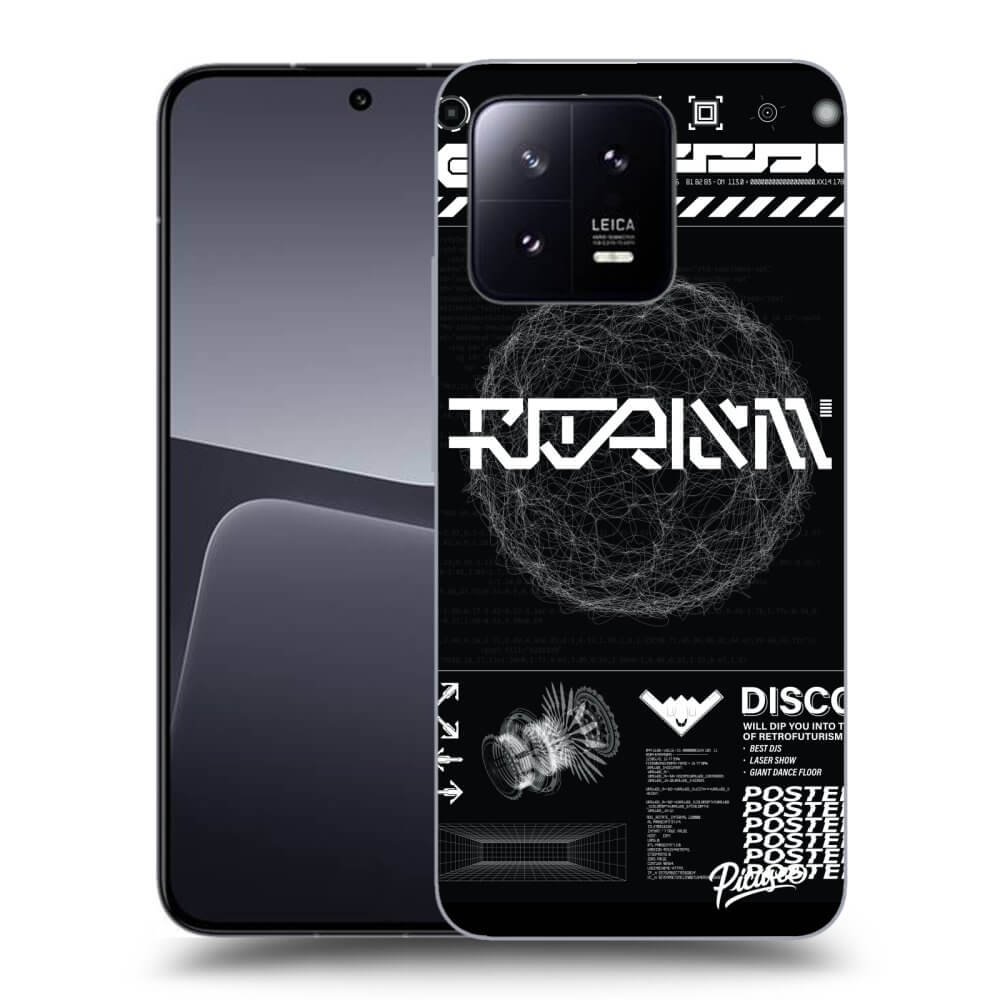 Picasee Xiaomi 13 Pro Hülle - Transparentes Silikon - BLACK DISCO