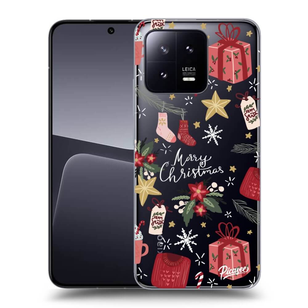 Picasee Xiaomi 13 Pro Hülle - Transparentes Silikon - Christmas