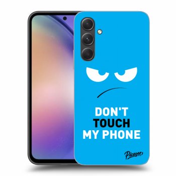 Hülle für Samsung Galaxy A54 5G - Angry Eyes - Blue