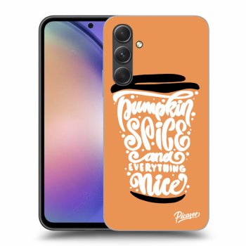 Hülle für Samsung Galaxy A54 5G - Pumpkin coffee