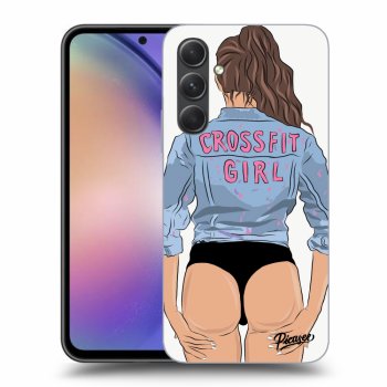 Picasee ULTIMATE CASE für Samsung Galaxy A54 5G - Crossfit girl - nickynellow