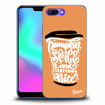 Hülle für Honor 10 - Pumpkin coffee