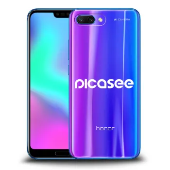 Hülle für Honor 10 - Picasee - new logo - white