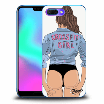 Picasee Honor 10 Hülle - Transparentes Silikon - Crossfit girl - nickynellow