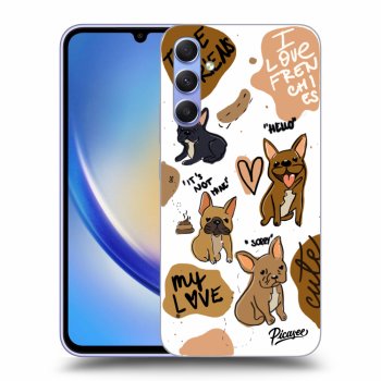 Picasee ULTIMATE CASE für Samsung Galaxy A34 5G A346B - Frenchies