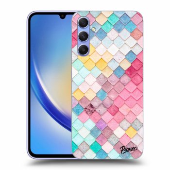 Picasee ULTIMATE CASE für Samsung Galaxy A34 5G A346B - Colorful roof