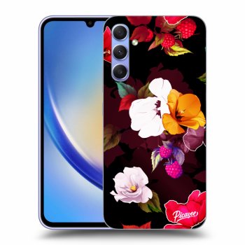 Picasee ULTIMATE CASE für Samsung Galaxy A34 5G A346B - Flowers and Berries