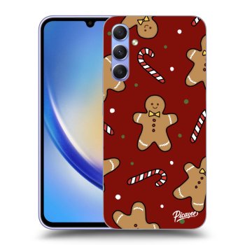 Hülle für Samsung Galaxy A34 5G A346B - Gingerbread 2