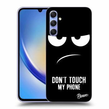 Picasee ULTIMATE CASE für Samsung Galaxy A34 5G A346B - Don't Touch My Phone