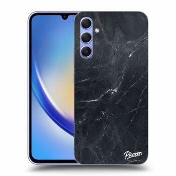 Hülle für Samsung Galaxy A34 5G A346B - Black marble