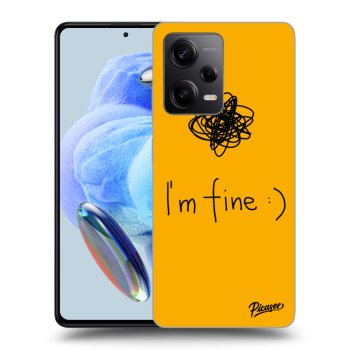 Picasee ULTIMATE CASE für Xiaomi Redmi Note 12 5G - I am fine